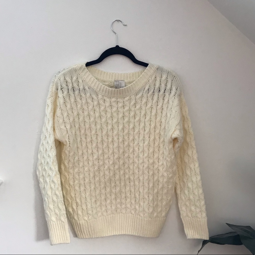 Boutique Cream Sweater